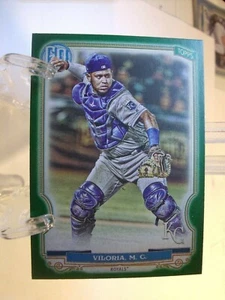 2020 Topps Gypsy Queen Green Baseballkarte #106 Meibrys Viloria (707) - Bild 1 von 2