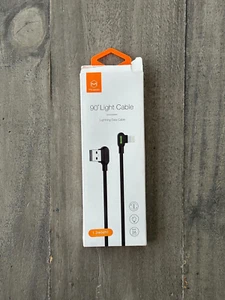 Mcdodo 90° 4ft LED Game Cable Fast Charge Data USB for iPhone 12/11/XS/X/8/7 - Picture 1 of 6