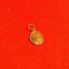 (2) VERY OLD MINIATURE RELIGIOUS CATHOLIC MEDALS FRANCE MUST SEE NO RESERVE
