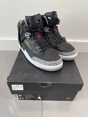 Talla 8.5 - Jordan Spizike Negro - 315371-034 Foto 1 de 4
