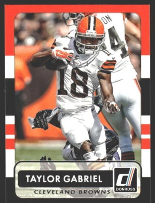 Taylor Gabriel #102 2015 Donruss Cleveland Browns - Image 1 of 2