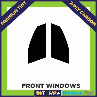 For BMW 1 Series 5-door Hatchback 2019+ Carbon Pre Cut Window Tint Front HP+ - Image 1 of 4