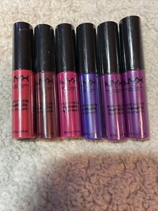 NYX Professional Makeup Soft Matte Metallic Lip Cream, 5colors Avail .22 oz - Picture 1 of 3