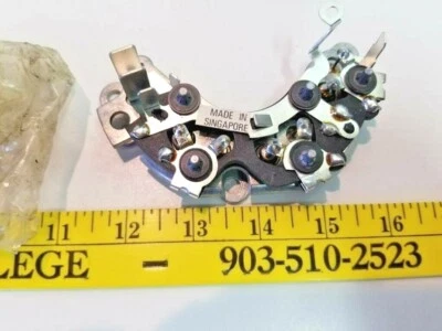 NEW WAI ALTERNATOR RECTIFIER 31-9206 FORD TRACTOR MASSEY FERGUSON  - Image 1 of 3