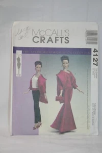 McCall's Sewing Pattern 4127 - Fashion Doll Clothes 16" - Picture 1 of 2