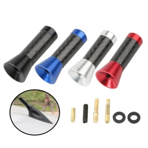 3.5/8/12cm Car Roof Antenna Carbon Fiber Radio Aerial Antenna M3 M4 M5 M6 Screw - Picture 1 of 17