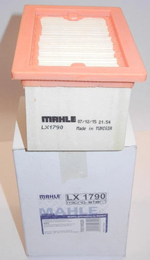 BMW F650GS F650ST G650 X-MOTO 2000-2007, marca MAHLE LX1790 FILTRO DE AIRE E177094 Foto 1 de 1