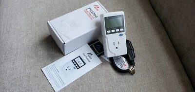 Poniie PN2000 Plug-in Kilowatt Electricity Usage Monitor - Image 1 of 4