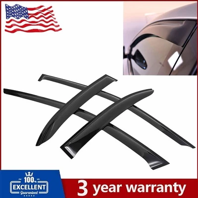 Rain Guard Rain Guard Tape-On Window Visor for 2008-2014 Mercedes-Benz C-Class Foto 1 de 4