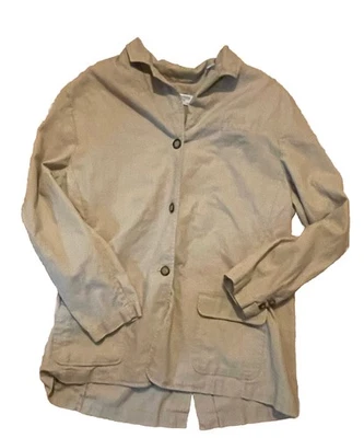 Marsh Landing Petites Linen Blend Blazer Women’s PL Large - Image 1 of 4