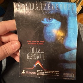 MANUAL ONLY Total Recall (Nintendo NES, 1990)