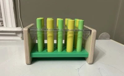 Lovevery Wooden Posting Stand Pegs Companion Play Kit Montessori Development Toy - Image 1 of 3