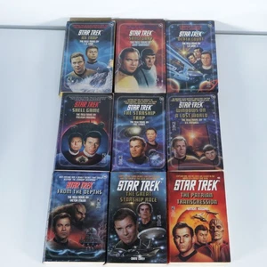 Star Trek TOS Pocket Books 1990s Lot of 9 Books 60 61 62 63 64 65 66 67 69 - Picture 1 of 10