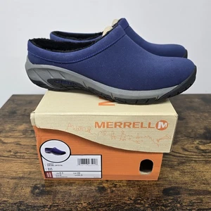 Merrell Encore Crystal Clogs Slip On Shoes Women's Size 8.5 Blue EUC - Picture 1 of 9