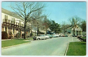 1962 STONY BROOK LONG ISLAND NEW YORK SHOPPING CENTER VINTAGE POSTCARD - Picture 1 of 2