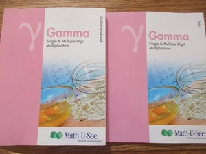 Math U See Gamma Complete Set - Imagen 1 de 2
