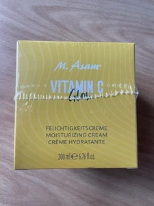 M.Asam Vitamin C Glow Feuchtigkeitscreme Gesicht 200ml - Bild 1 von 2