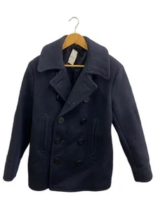 Buzz Rickson's Peacoat/38/Wool/Nvy/Br11554 - Picture 1 of 5
