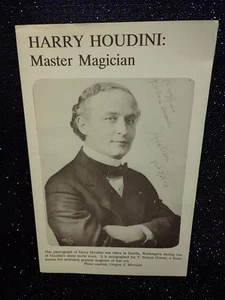 Harry Houdini Master Magician Washington State Historical Society - Picture 1 of 2
