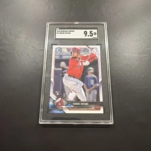 2018 Bowman Chrome Shohei Ohtani #1 Rookie SGC 9.5 MT+ - Picture 1 of 2