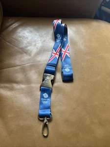 Bin Team GB Olympic Lanyard Union Jack Design - Picture 1 of 6