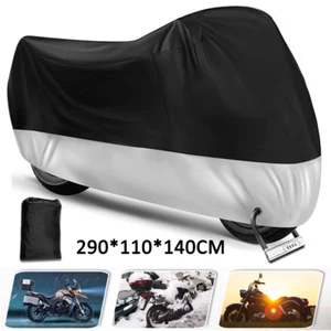 Motorradplane XXXL Motorrad Abdeckung Wasserdicht Motorradgarage Abdeckplane NEU - Bild 1 von 12