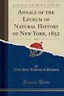 Annals of the Lyceum of Natural History of New Yor