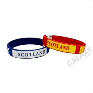 Scotland St. Andrews Bracelet / Scotland Flag Satin Bracelet - Picture 1 of 6