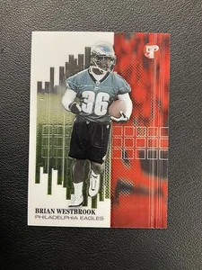 2002 Topps Pristine #130 Brian Westbrook Eagles REFRACTOR /999 - Picture 1 of 2