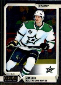 2018-19 O-Pee-Chee Platinum #88 John Klingberg Dallas Stars