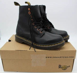 Dr Martens Womens Boots 1460 Pascal HDW Combat Boot Wanama Leather - Size 8 - Picture 1 of 7