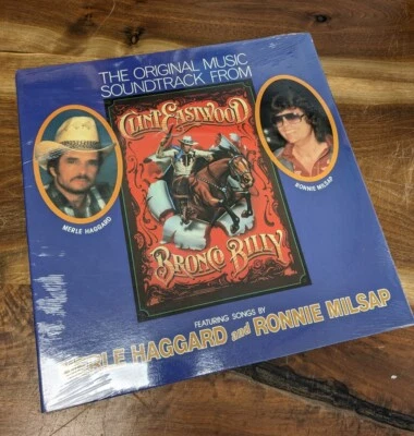 Clint Eastwood BRONCO BILLY LP NEW/SEALED 1980 Merle Haggard Ronnie Milsap - Image 1 of 2