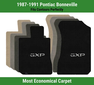 Lloyd Velourtex Front Mats for '87-91 Pontiac Bonneville w/Black/Silver GXP - Image 1 of 4