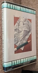 1989 FLAT SIGNED David Leavitt "Equal Affections" FIRST EDITION Fine/NF HC w DJ - Bild 1 von 6