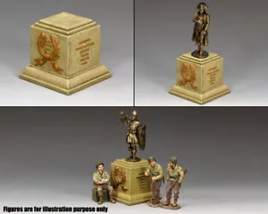 KING & COUNTRY DIORAMA SP078 ESTATUA CUADRADA ZÓCALO ARENISCA SIN USAR EN CAJA - Imagen 1 de 1
