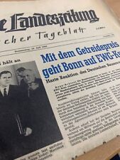 Fränkische Landeszeitung Ansbacher Tagblatt 18. Juli 1963