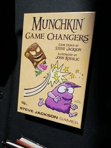 New Munchkin Game Changers - Fairy Dust Munchkinomicon Dice Instructions Cards - Picture 1 of 2