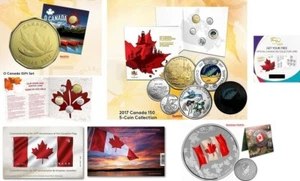 CANADA 150 SILVER COINS SET plus 2015 CANADA FLAG SILVER COIN & STAMP - Picture 1 of 12