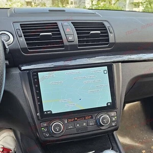 For BMW 1 Series E88 E82 E81 E87 Head Unit Wireless Apple CarPlay Android Auto - Picture 1 of 22