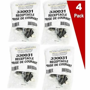 R0157526, R0167091, R300, TS300, W10116799 OEM Range Burner Receptacle-(4 Pack) - Picture 1 of 1
