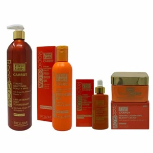 First Lady Rapid Glow Carrot Strong Skin Lightening Lotion / Oil / Serum / Cream - Picture 1 of 7