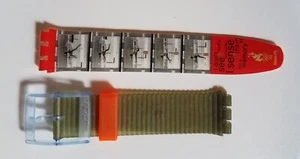 Swatch CHRONO 18mm Kunststoffband passend für 34-38mm breite Kunststoff Swatch Uhren - Bild 1 von 2
