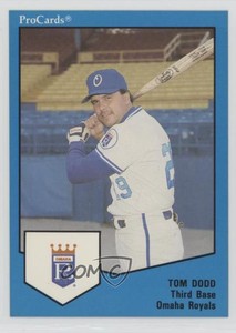 1989 ProCards Triple A Tom Dodd #1727