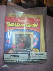 Lowe's Build And Grow Valentinstag Bilderrahmen Neu Versiegelt Komplett - Bild 1 von 3