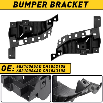 Soporte de parachoques para Jeep Cherokee 2014-2018 delantero lado conductor y pasajero inferior Foto 1 de 4