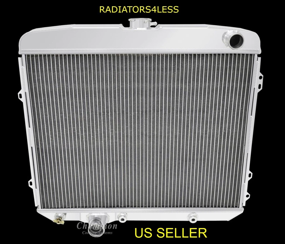 CHAMPION 3 FILAS RADIADOR ALUMINIO FORD GALAXIE LTD 1967 BIG BLOCK 352 390 427 428 Foto 1 de 3