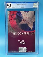 Civil War: The Confession #1 CGC 9.8 2007