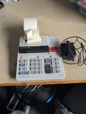  Texas Instruments TI-5035 Office Electronic Calculator Printer TESTED & WORKS - Image 1 of 4