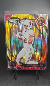 2024 Panini Select - Club Level Marvin Harrison Jr. #219 Red & Yellow Shock... - Picture 1 of 2