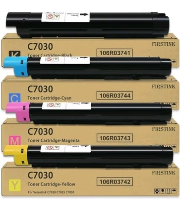 High Capacity VersaLink C7020 C7025 C7030 Toner Cartridges 106R03741... - Image 1 of 4